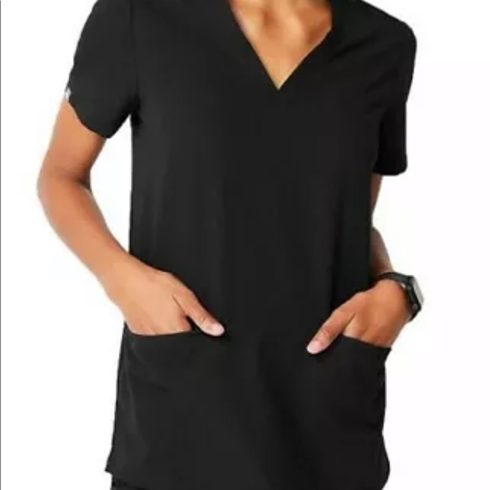 FIGS black scrub top XS